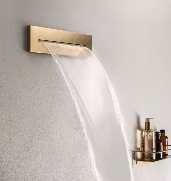 Излив каскадный Almar 316 Stainless Steel High Brass Brushed PVD E003194HB316