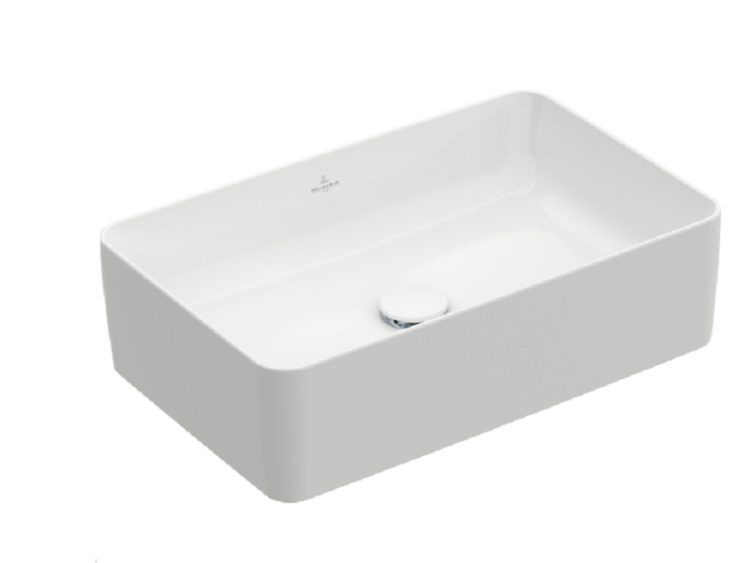 Раковина Villeroy & Boch Collaro 560x360 мм накладная Альпийский белый 4A205601