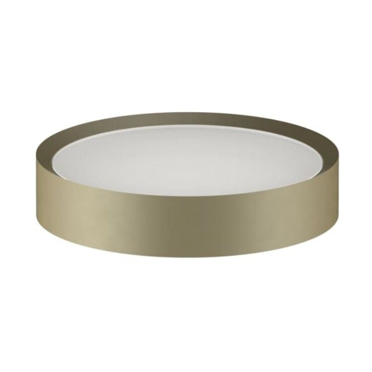 Мыльница Fantini Young настольная 120x120x25 мм цвет Matt British Gold PVD 96P67648