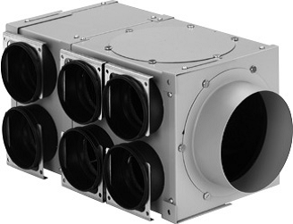 Распределитель воздуха Zehnder ComfoWell 6 x DN 90 на DN 180 990323063