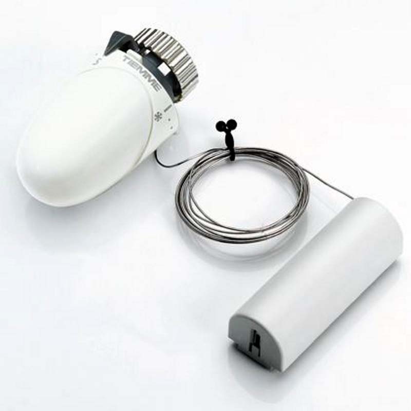 Термоголовка Tiemme M30x1.5 с выносным датчиком капилляр 2000 мм 9550003