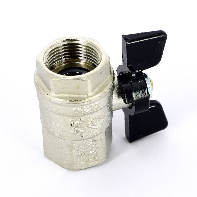 Кран шаровой Bugatti New Jersey 3/4 ВР-ВР бабочка 09120005