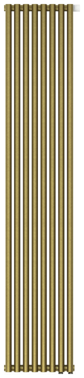 Дизайн-радиатор Сунержа Эстет-11 1800x360 8 секций EU50 состаренная бронза 3/4 0503121808