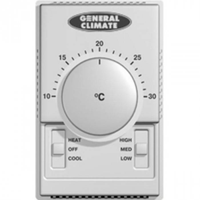 Пульт управления механический General Climate GR-107D4 для 2/4-трубных систем