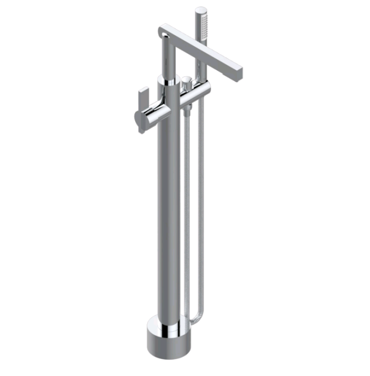Смеситель для ванны и душа THG Le 11 with lever напольный цвет хром U2BA026508S