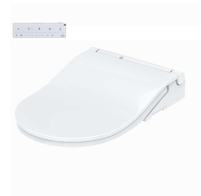 Сиденье для унитаза с функцией биде, TOTO, Washlet, шг 391-579, белый
