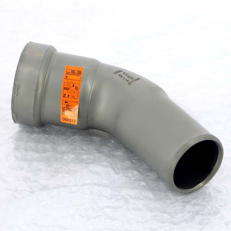 Угольник-вставка 45° пресс Viega Megapress 1 1/4 оцинкованная сталь 694722