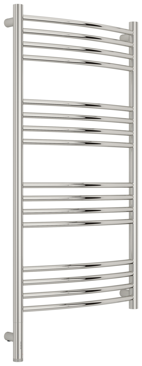 Полотенцесушитель электрический Сунержа Богема 3.1 выгнутая 50х100 см левое подключение без покрытия 00-6002-1050