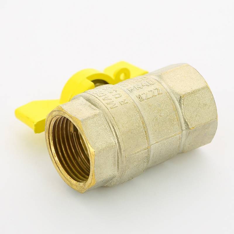 Кран шаровой для газа LD Pride 1/2 ВВ полнопроходной рычаг 47.351.15