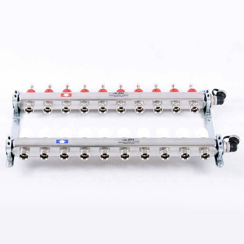 Коллекторная группа Uni-Fitt 415S 1 x 3/4 EK 10 выходов 450I4310