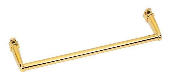 Полка для полотенцесушителя Стилье Богема прямая 37 см золото 03-2005-0370