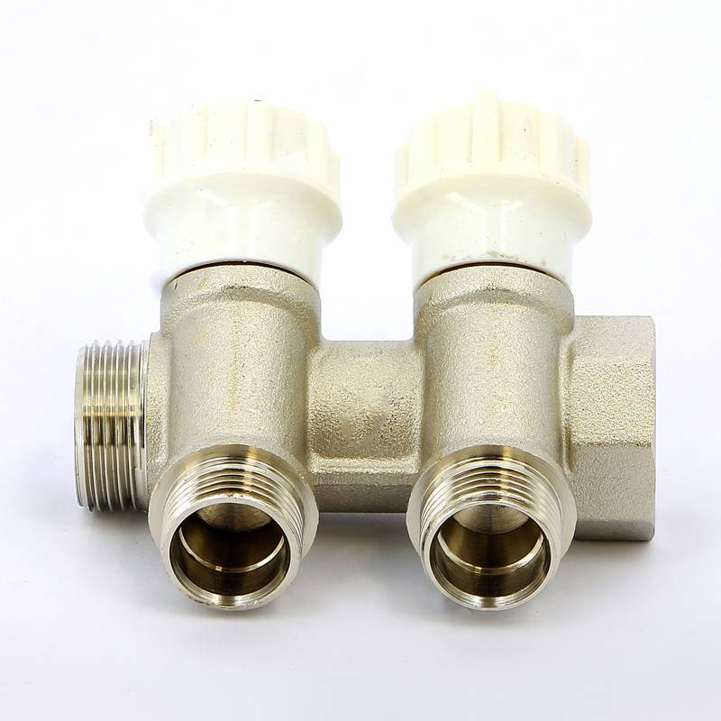 Коллектор с вентилями Itap 3/4 2 выхода 1/2 38 мм 465 3/4-2