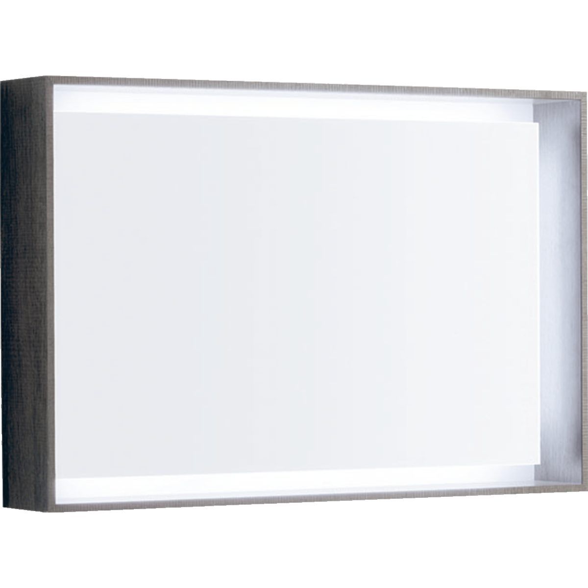 Зеркало с подсветкой Geberit Citterio 88.4x58.4 см темный дуб 500.572.JJ.1