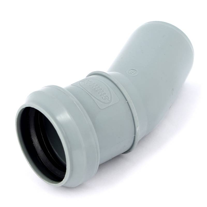 Отвод канализационный Sinikon Стандарт 40 мм 30° 504015.R