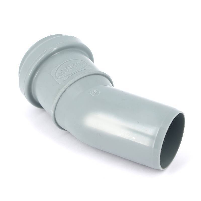 Отвод канализационный Sinikon Стандарт 40 мм 30° 504015.R