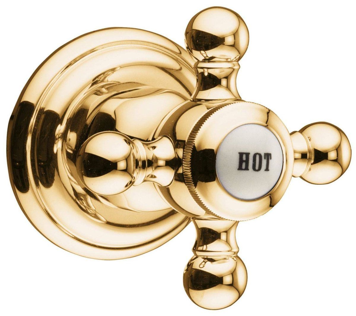 Вентиль Kludi 1926 3/4 HOT позолоченный 518164520