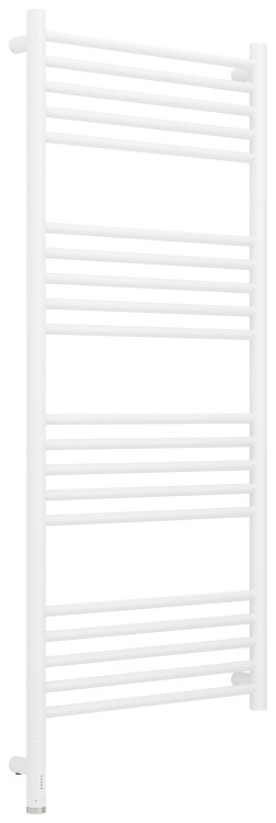 Полотенцесушитель электрический Сунержа Богема 3.1 прямая 532x1324 мм МЭМ нижнее слева белый матовый 3060041250