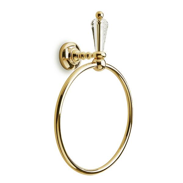 Полотенцедержатель-кольцо 3SC Boheme золото Lucido BO11GD