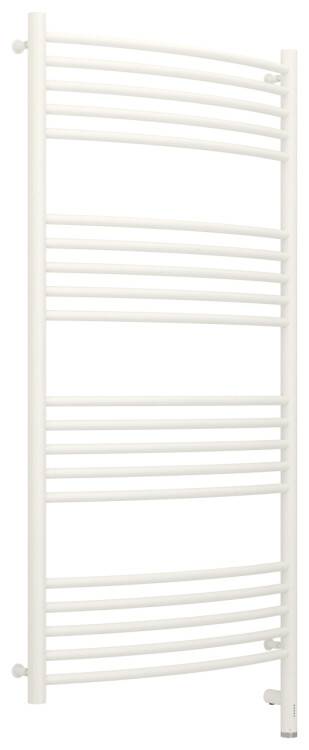 Полотенцесушитель электрический Сунержа Богема 3.0 1200x600 мм нижнее справа МЭМ белый матовый 30-5803-1260