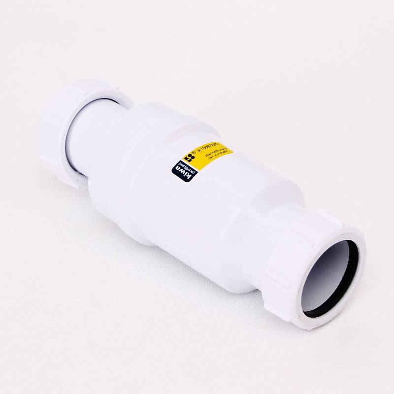 Клапан обратный самозакрывающийся McAlpine сухой сифон 1 1/2 x 40 мм компрессионный MRNRV40