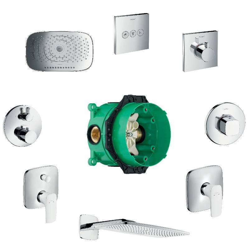 Скрытая часть смесителя Hansgrohe iBox universal 01800180