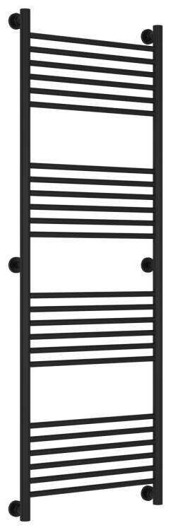 Полотенцесушитель водяной Сунержа Богема прямая 1500x500 мм чёрный матовый 3102201550
