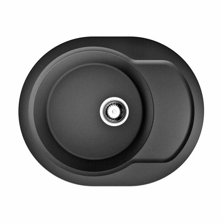 Кухонная мойка OMOIKIRI Manmaru 620x500 мм черный 4993355
