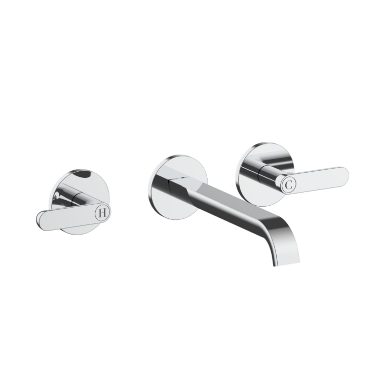 Смеситель для раковины Fantini Icona Deco встраиваемый рычажный хром 5302R110B