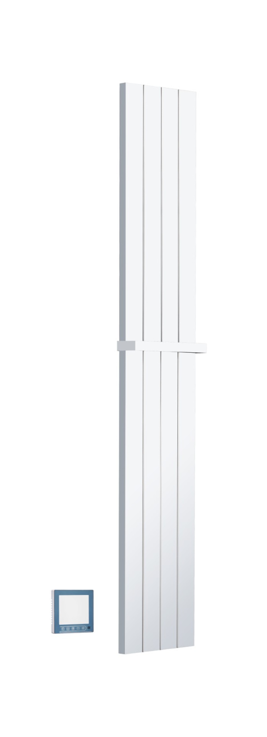 Полотенцесушитель электрический Boheme Flat 25x150 см скрытое подключение белый матовый 725-MW