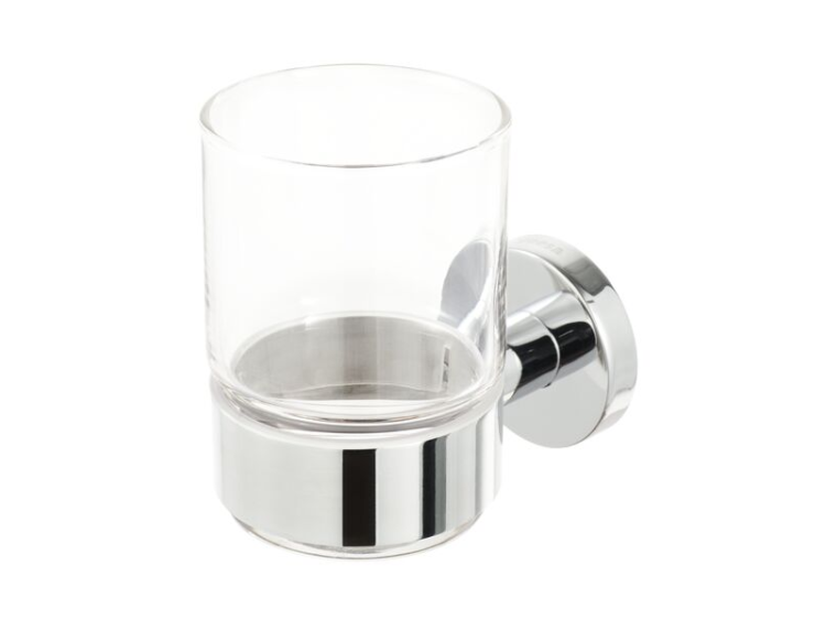 Стакан с держателем Geesa Nemox 66x102x99 мм хром 916502-02