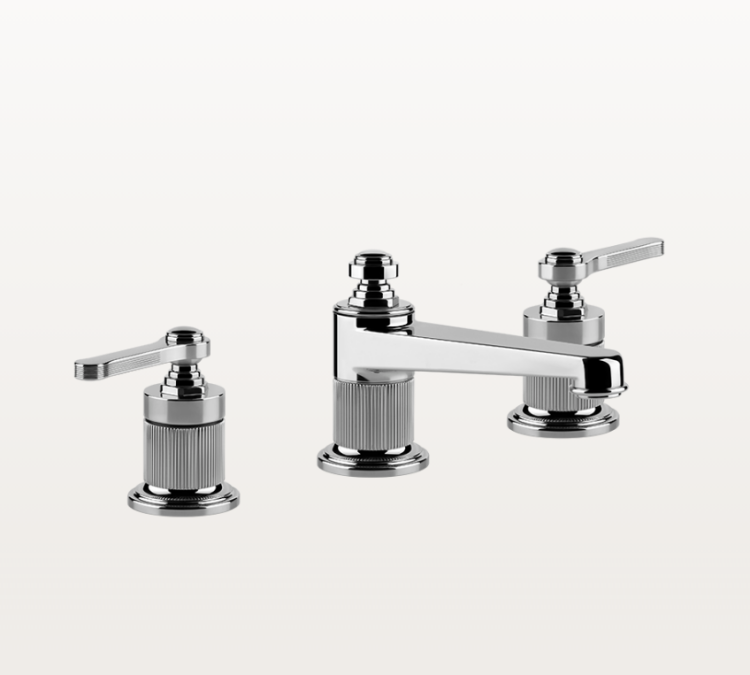 Смеситель для раковины Gessi VENTI20 на три отверстия хром 65013-031