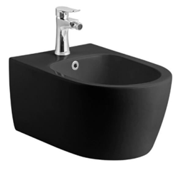 Биде подвесное Splendy Pride 360х525х250 мм черный матовый PR10852V1BM