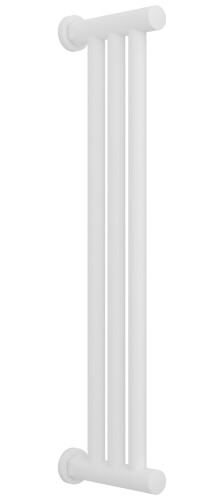Полотенцесушитель водяной Сунержа Хорда ПП 600x195 мм белый матовый 30-4124-0600