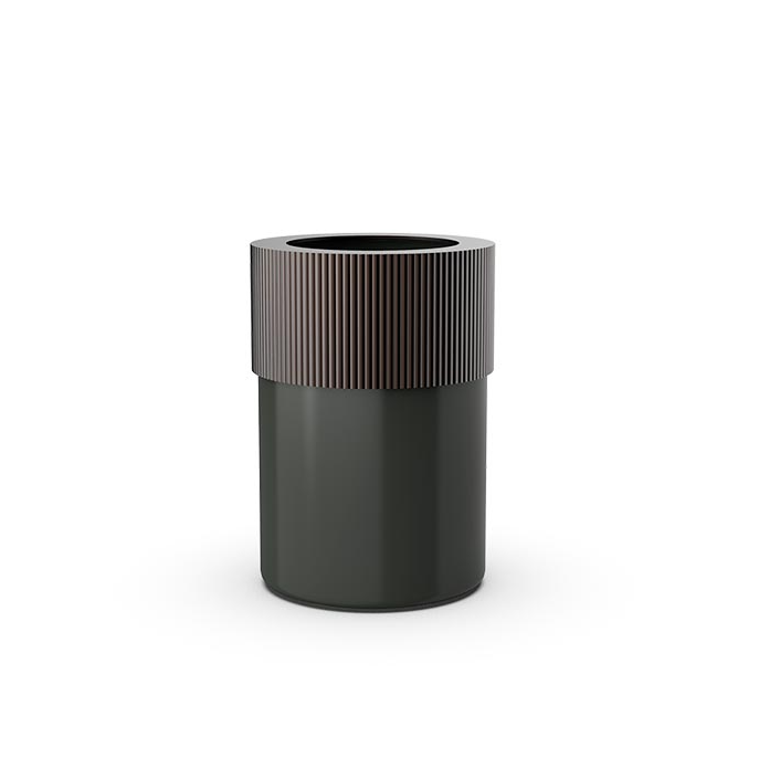 Корзина для бумаги Decor Walther Of.Line 210х210х300 мм Mocca/Moor 0670849