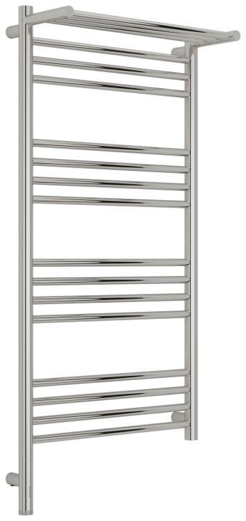 Полотенцесушитель электрический Сунержа Богема 3.1 с 1 полкой 1124х532 мм МЭМ нижнее слева сталь 00-6006-1050