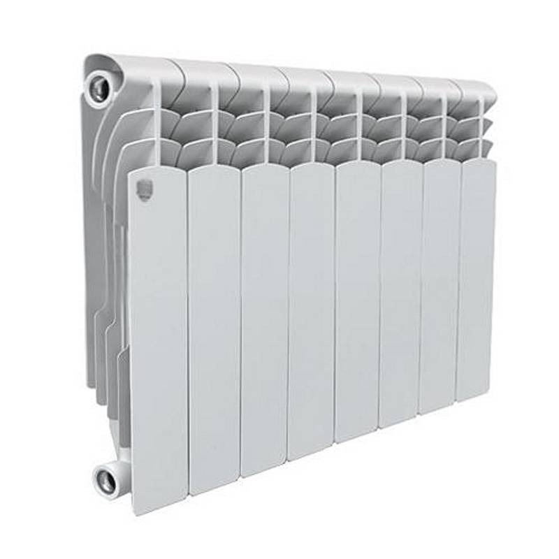 Радиатор алюминиевый Torido VS 500/100 8 секций нижнее подключение torvs500/100/8