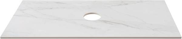 Столешница Allen Brau Reality 91x46,1x1 см белая 1.32024.M