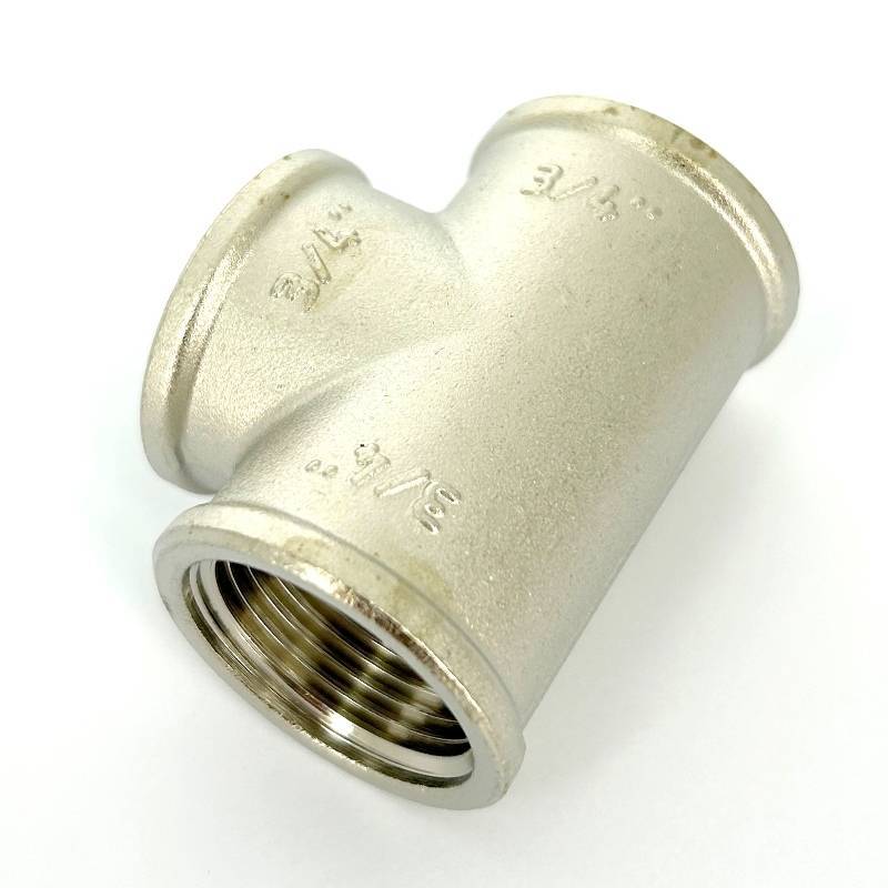 Тройник латунный никелированный LD Pride 3/4 ВР-ВР-ВР LD.67.514.20