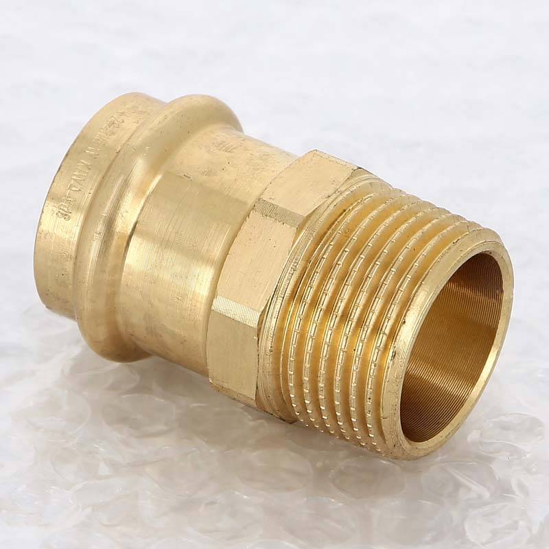 Муфта переходная пресс-Н Viega Sanpress бронза 28x1 1/4 297978