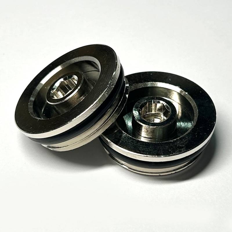 Заглушка General Fittings 1 НР с прокладкой O-Ring никелированная (комплект 2 шт) 609N4021