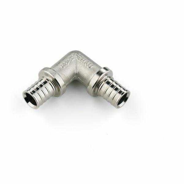 Угольник 90° REHAU RAUTITAN 17 мм оцинкованная латунь 12588971002