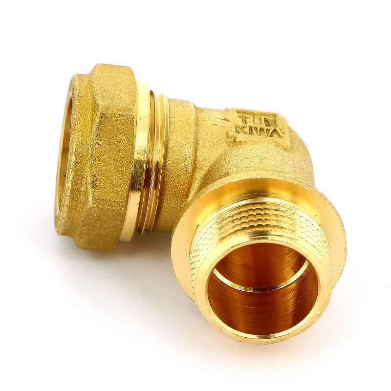 Угольник обжимной Tiemme 22х3/4 НР 1100020