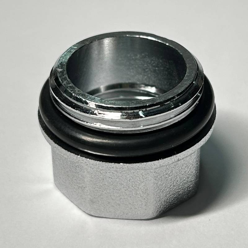 Переходник резьбовой General Fittings 3/4 x 1/2 НВ хромированный с O-Ring 634C3201