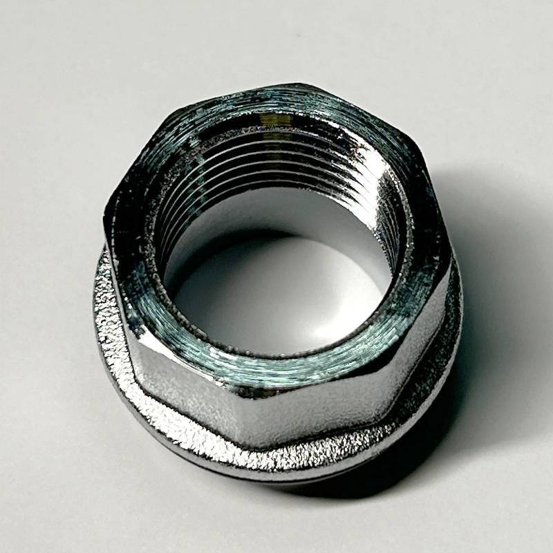 Переходник резьбовой General Fittings 3/4 x 1/2 НВ хромированный с O-Ring 634C3201