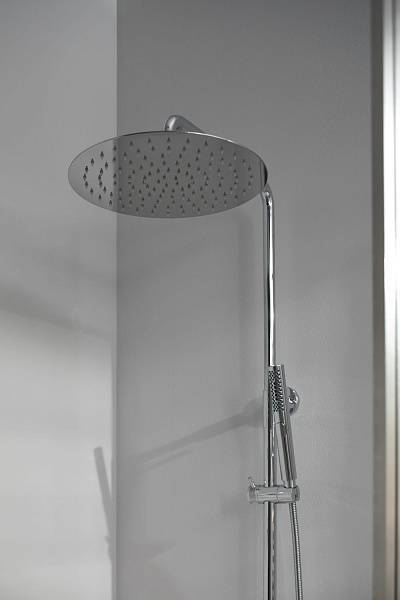 Душевая стойка Allen Brau Fantasy с термостатом и верхним душем 30 см хром 5.11001-00