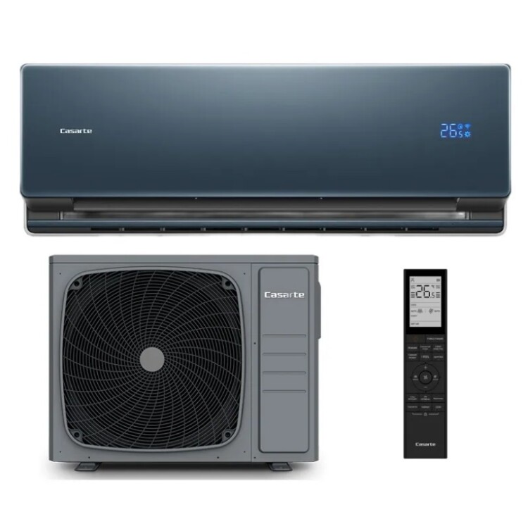 Кондиционер сплит-система Casarte VELATO CAS25CC1/R3-C / 1U25CC1/R3 инверторный синяя глазурь CAS25CC1/R3-C / 1U25CC1/R3