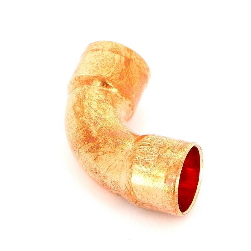 Отвод двухраструбный Viega 95002A под пайку 10 мм 90° 102494