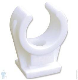 Клипса Walraven BIS D-16-18 мм белая с латунной втулкой M6 0853018