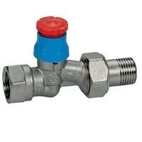 Вентиль термостатический Giacomini прямой 3/4 хром R402DX004