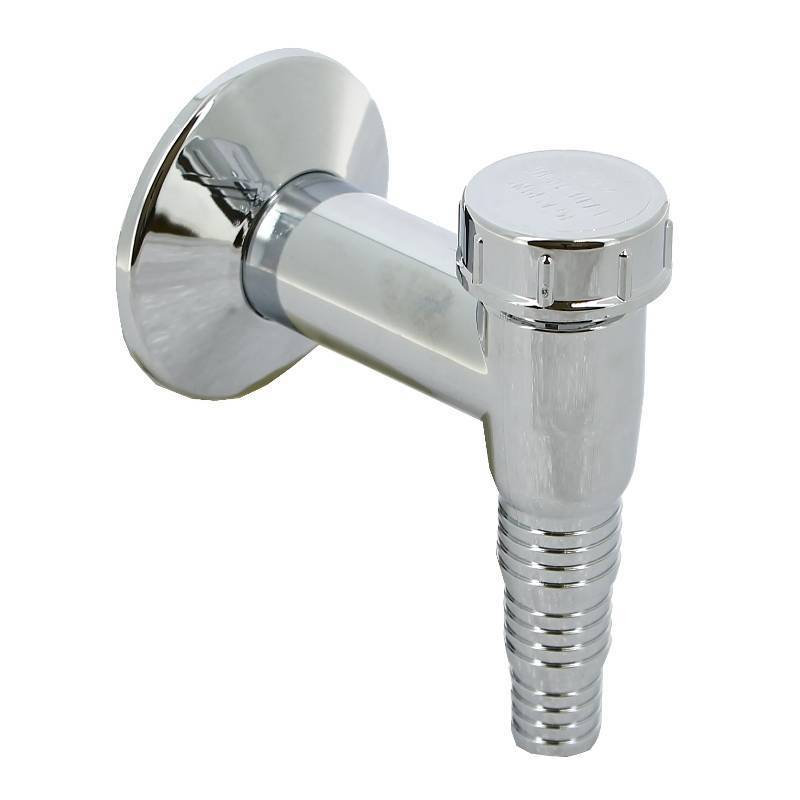 Сифон для бытовой техники McAlpine с обратным клапаном выход 32 мм хром WMV-32CP